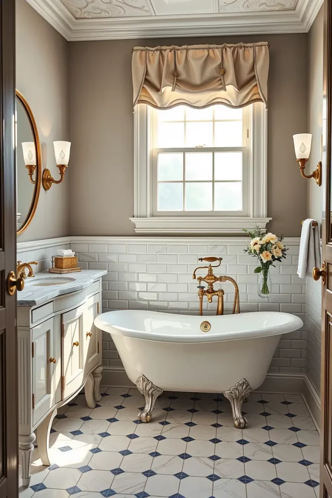 59 Classic Small Bathroom Ideas That Combine Timeless Elegance and Smart Design