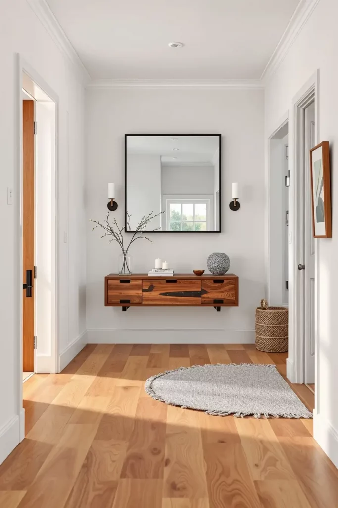 61 Modern Rustic Hallway Ideas to Elevate Your Entryway with Warmth and Style