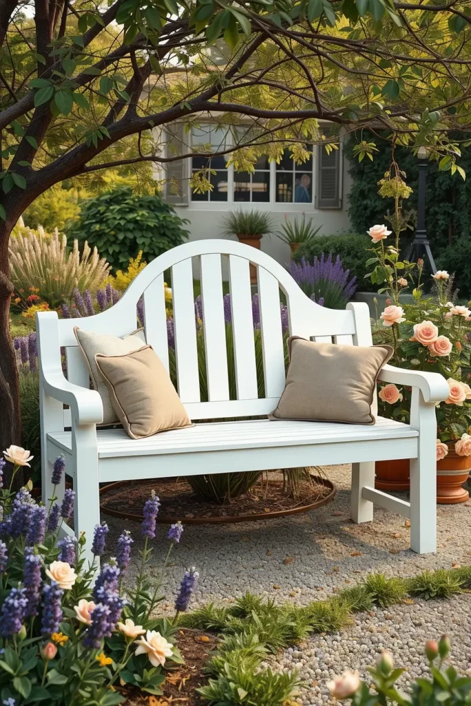 63 Elegant Garden Bench Ideas to Elevate Your Outdoor Space with Style