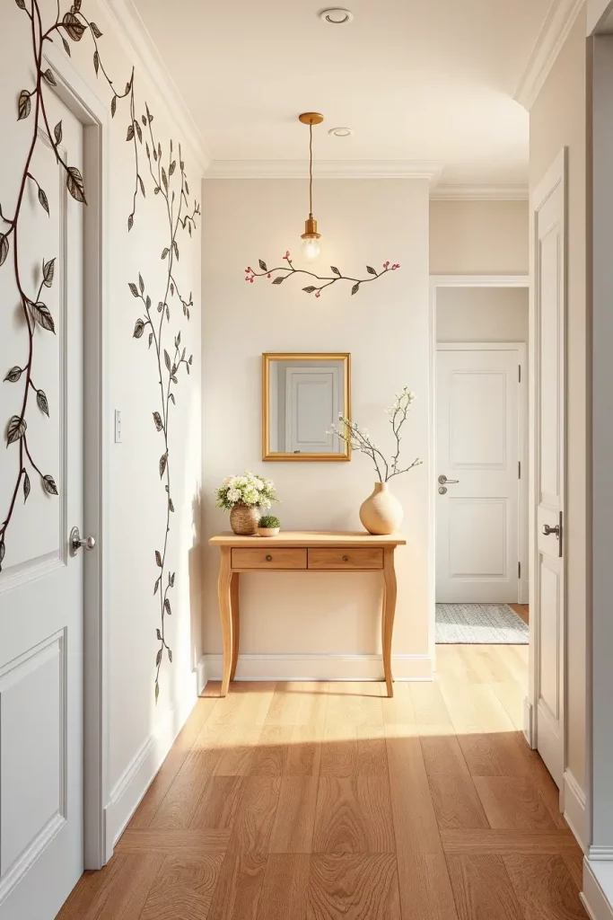 Hand-Painted Accents In The Entryway: 63 Creative Ideas For Personalized First Impressions