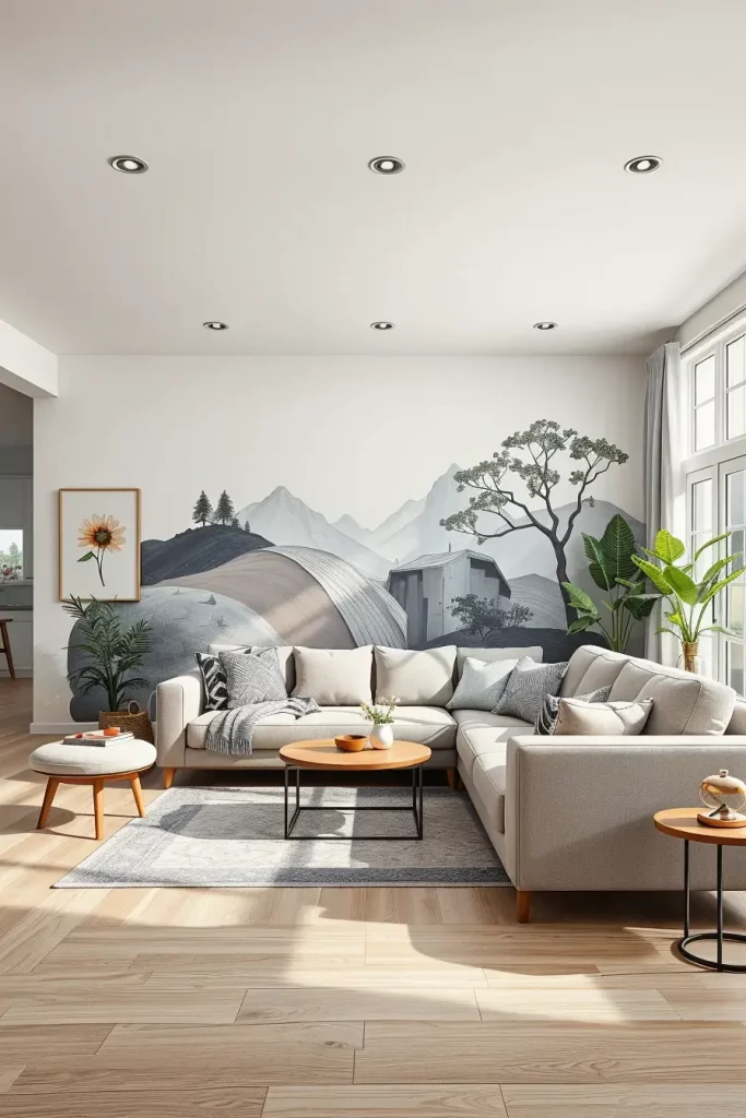 61 DIY Themed Murals on an Accent Wall: Creative Ideas to Personalize Your Space
