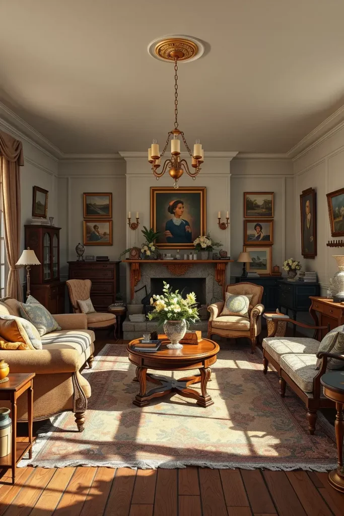 62 Living Room Ideas with Vintage Charm to Inspire Your Timeless Interior