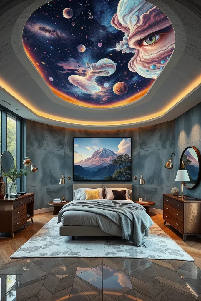 64 Surrealist Ideas for a Modern Bedroom That Feel Like a Dream