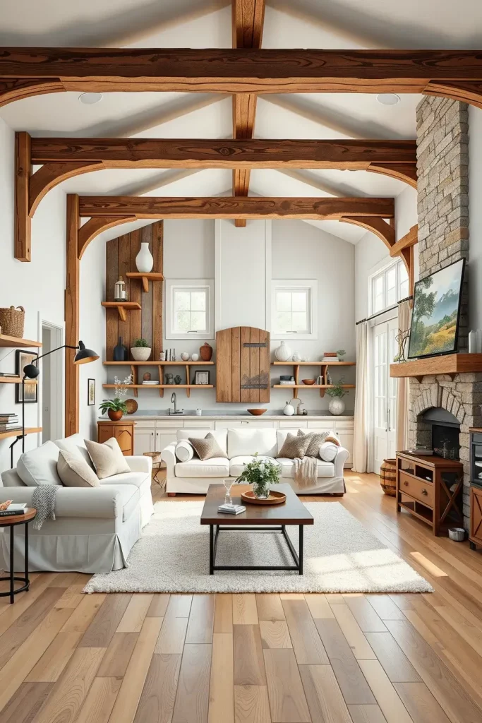 65 Stunning Farmhouse Living Room Ideas to Inspire Cozy and Stylish Spaces