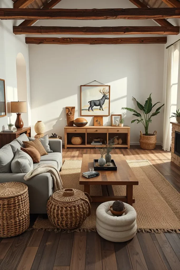 63 Modern Rustic Living Room Ideas for a Cozy Yet Contemporary Space
