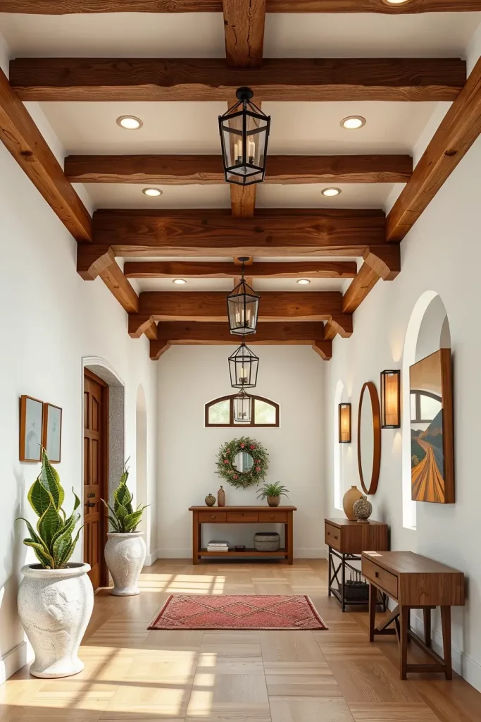 61 Modern Rustic Hallway Ideas to Elevate Your Entryway with Warmth and Style