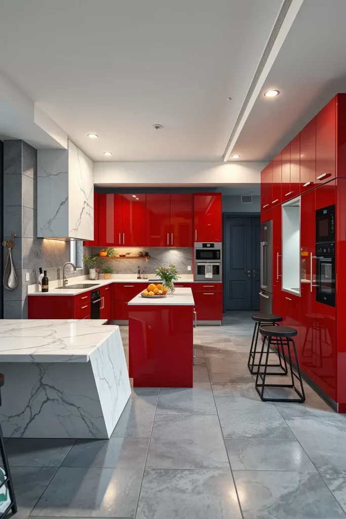 61 Stunning Red Kitchen Cabinets Ideas to Transform Your Space