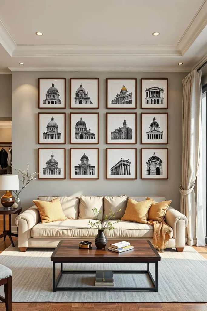 63 Above Sofa Wall Decor Ideas to Elevate Your Living Room Design