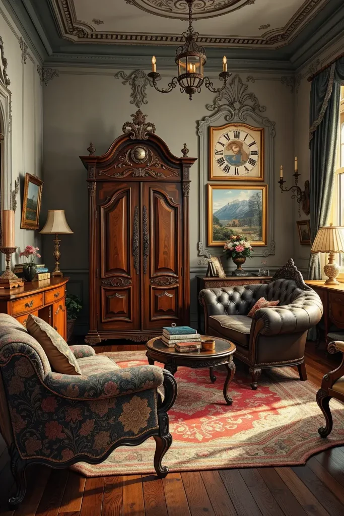 62 Living Room Ideas with Vintage Charm to Inspire Your Timeless Interior