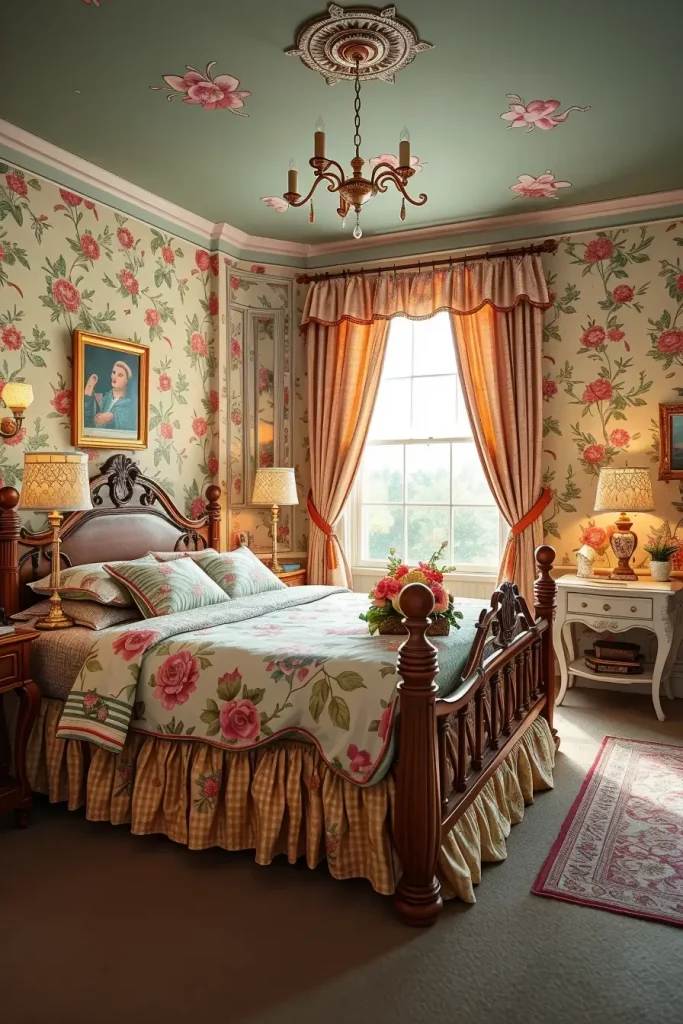 61 Grandmacore Bedroom Ideas to Create a Cozy Vintage-Inspired Retreat