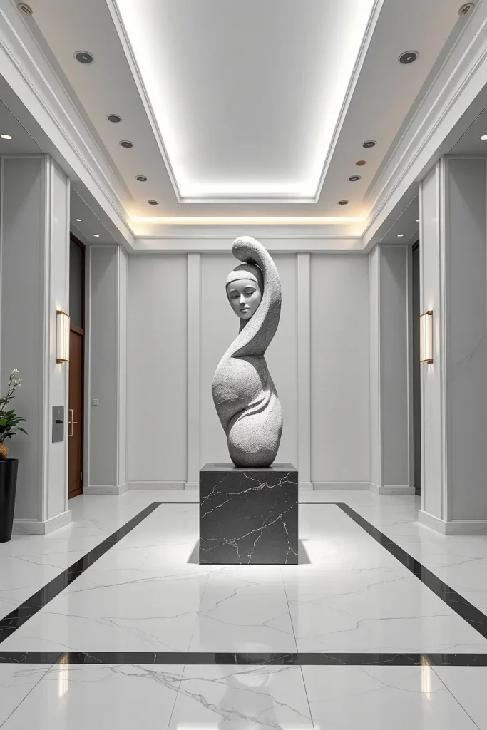 68 Minimalist Lobby Concepts to Elevate Modern Interior Design