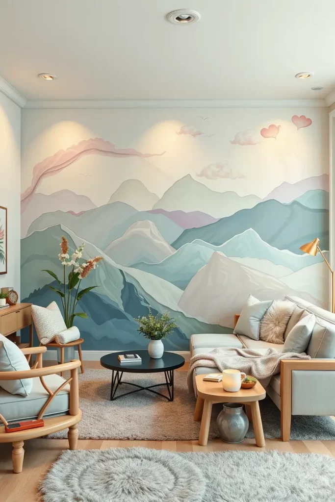 61 DIY Themed Murals on an Accent Wall: Creative Ideas to Personalize Your Space