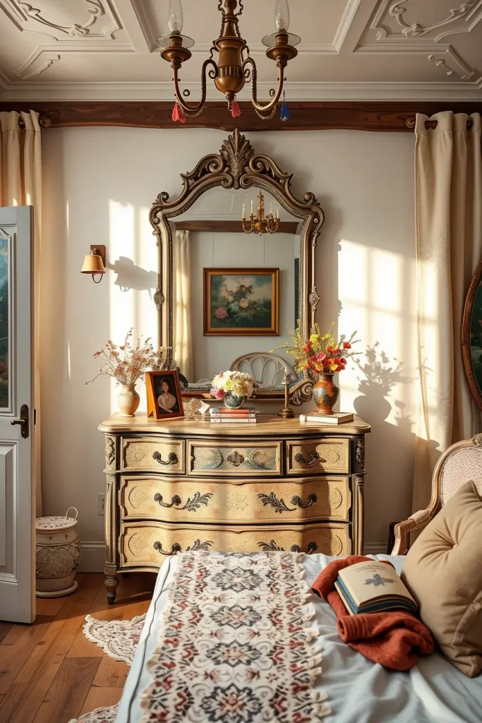 61 Grandmacore Bedroom Ideas to Create a Cozy Vintage-Inspired Retreat