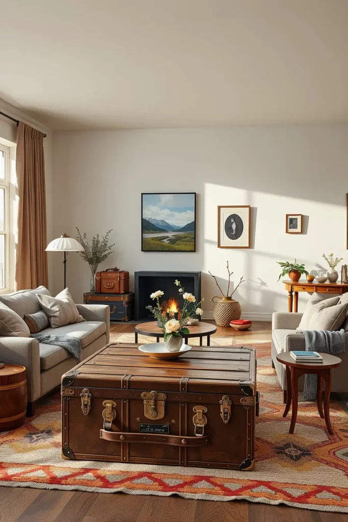 60 Modern Living Room Ideas with Vintage Accents for a Stylish Timeless Space