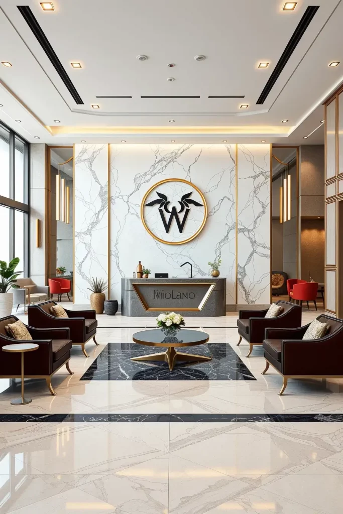 59 Sophisticated Lobby Designs That Define Modern Elegance