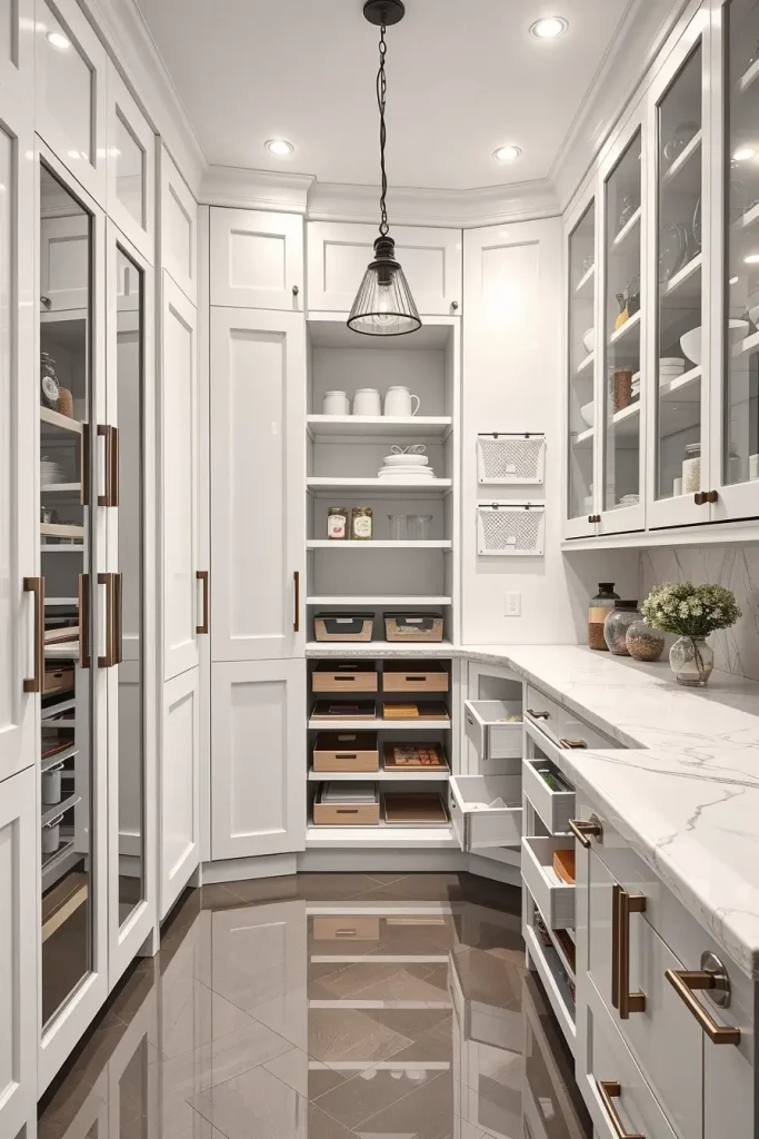 62 Pantry Ideas with Cabinets to Maximize Style and Storage