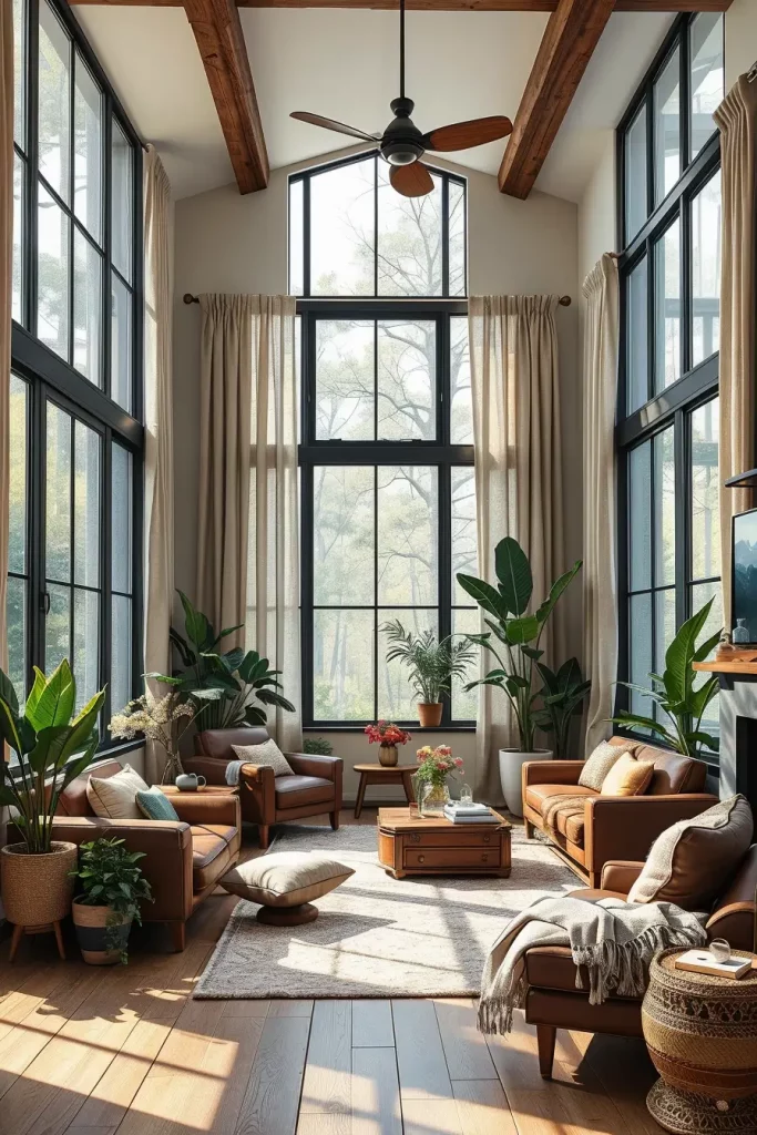 63 Modern Rustic Living Room Ideas for a Cozy Yet Contemporary Space