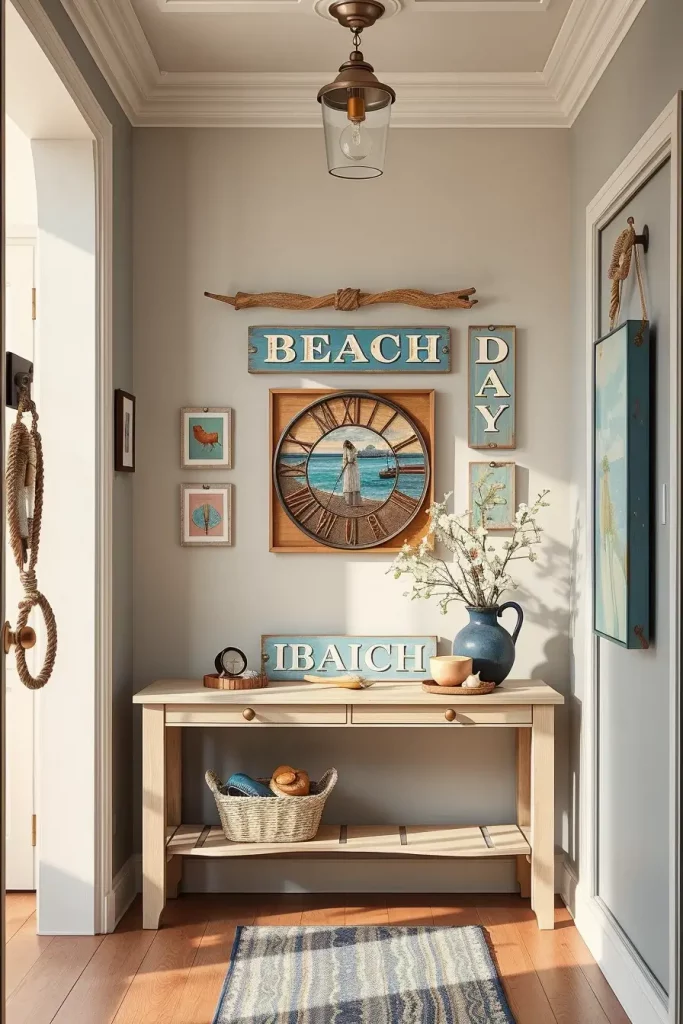Summertime Hallway Decorations: 61 Bright And Breezy Ideas Refresh Your Entryway This Season