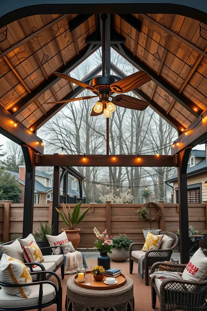 63 Cozy Gazebo Decor Ideas to Transform Your Outdoor Space into a Relaxing Retreat