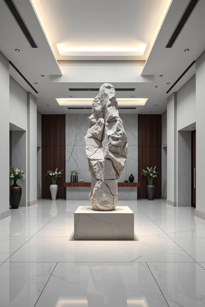 68 Minimalist Lobby Concepts to Elevate Modern Interior Design