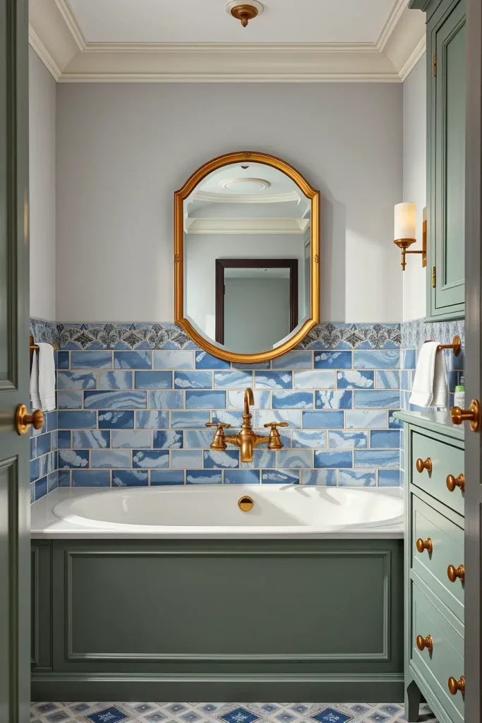 61 Sage and Blue Bathroom Ideas for a Calm and Stylish Space