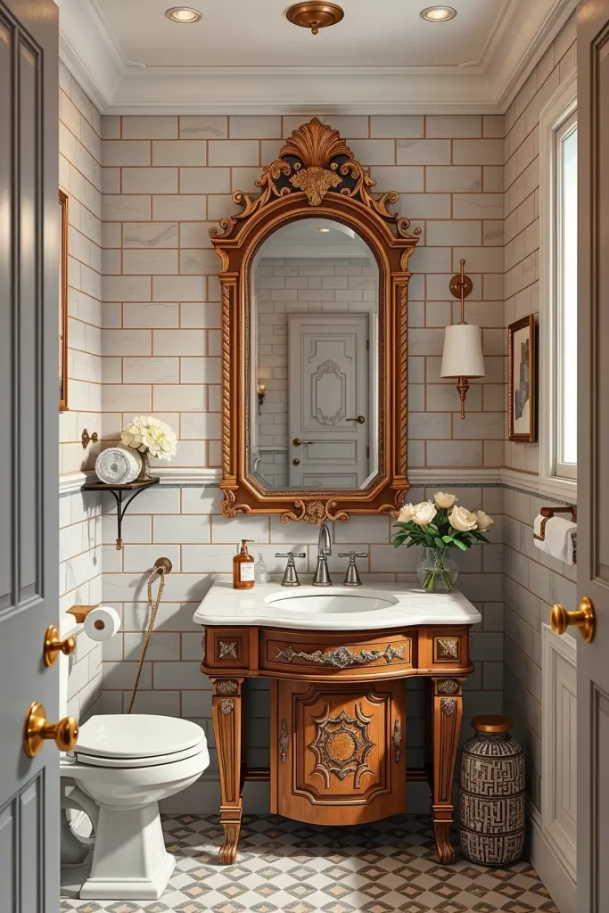 59 Classic Small Bathroom Ideas That Combine Timeless Elegance and Smart Design