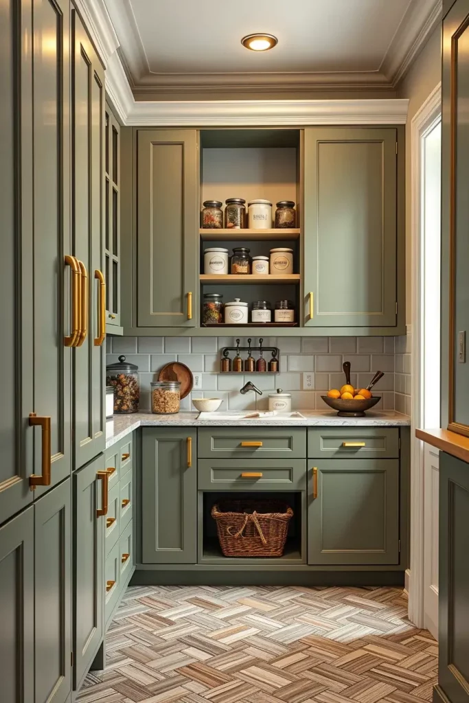 62 Pantry Ideas with Cabinets to Maximize Style and Storage