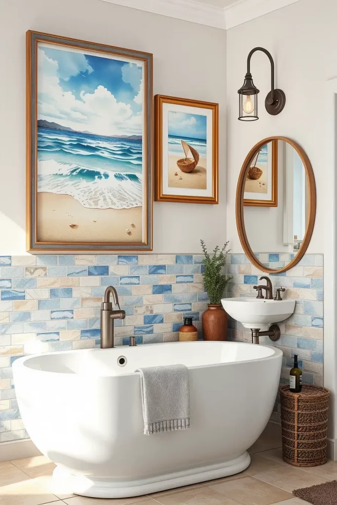 60 Mediterranean Bathroom Ideas to Create a Serene Coastal Oasis