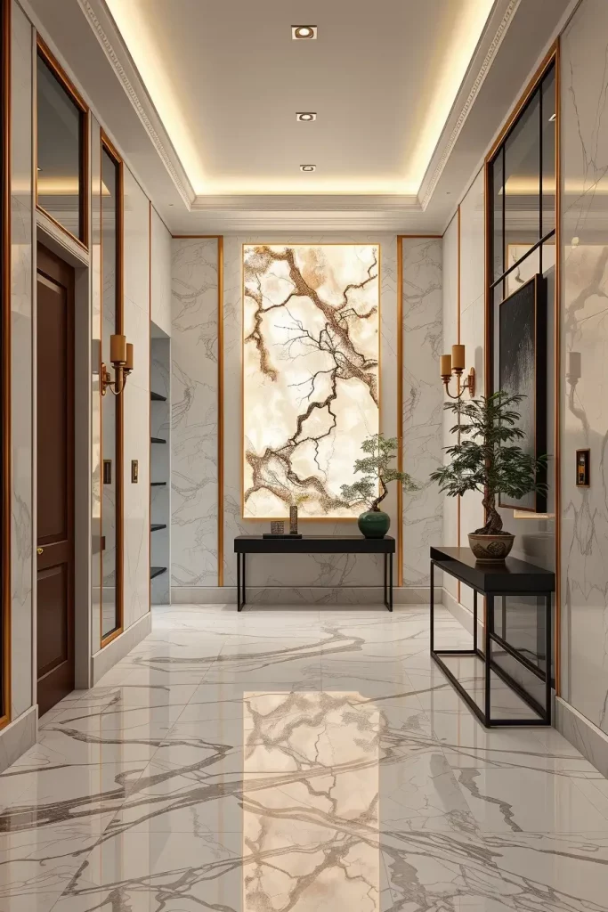 59 Modern Hallway Designs That Transform Transitional Spaces into Stylish Statements
