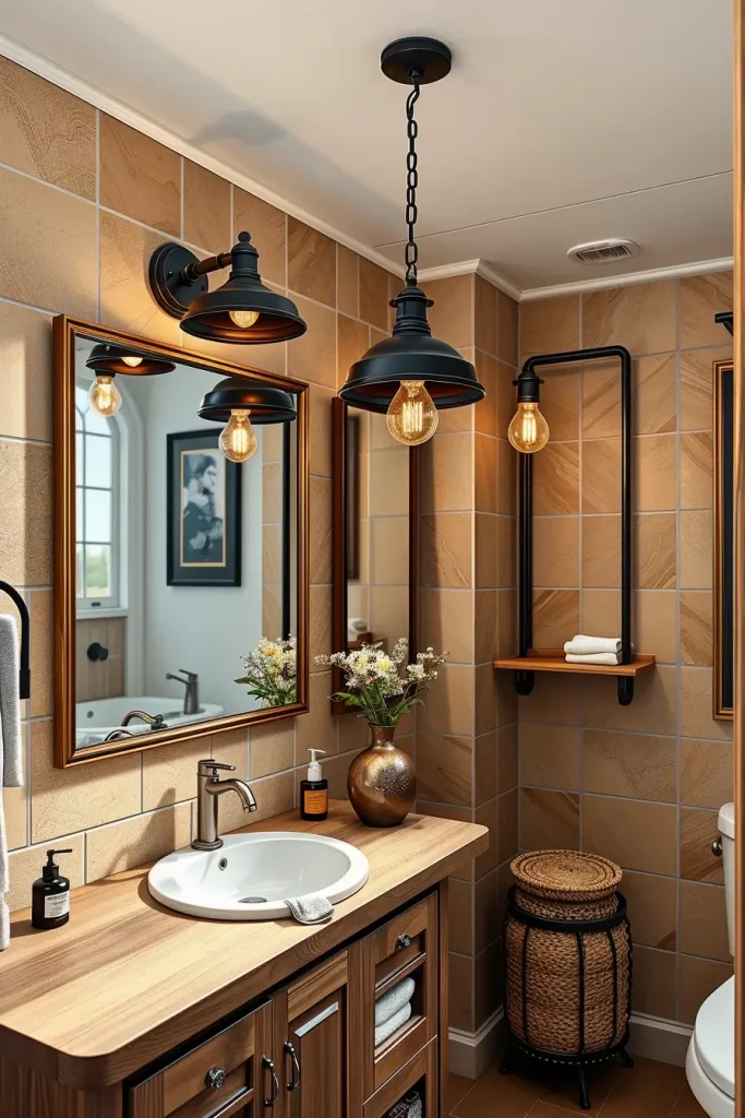 63 Modern Rustic Bathroom Ideas That Blend Comfort and Style