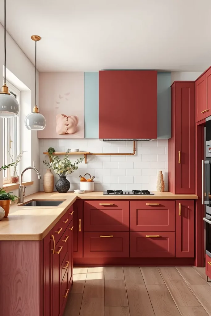 61 Stunning Red Kitchen Cabinets Ideas to Transform Your Space