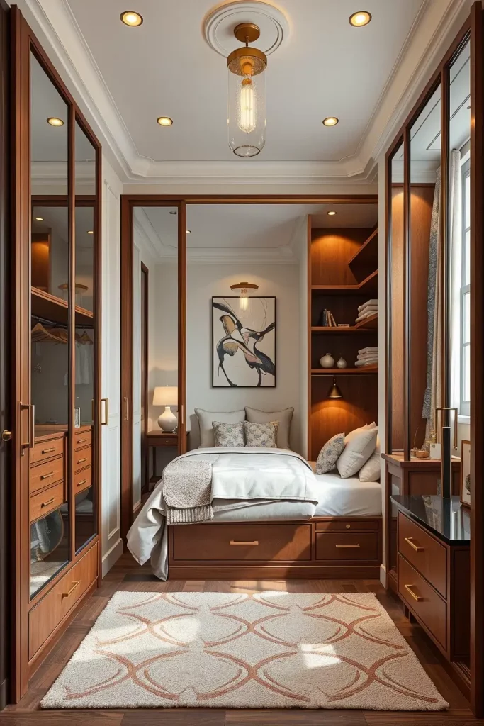58 Luxury Small Bedroom Decor Ideas to Maximize Elegance in Limited Space
