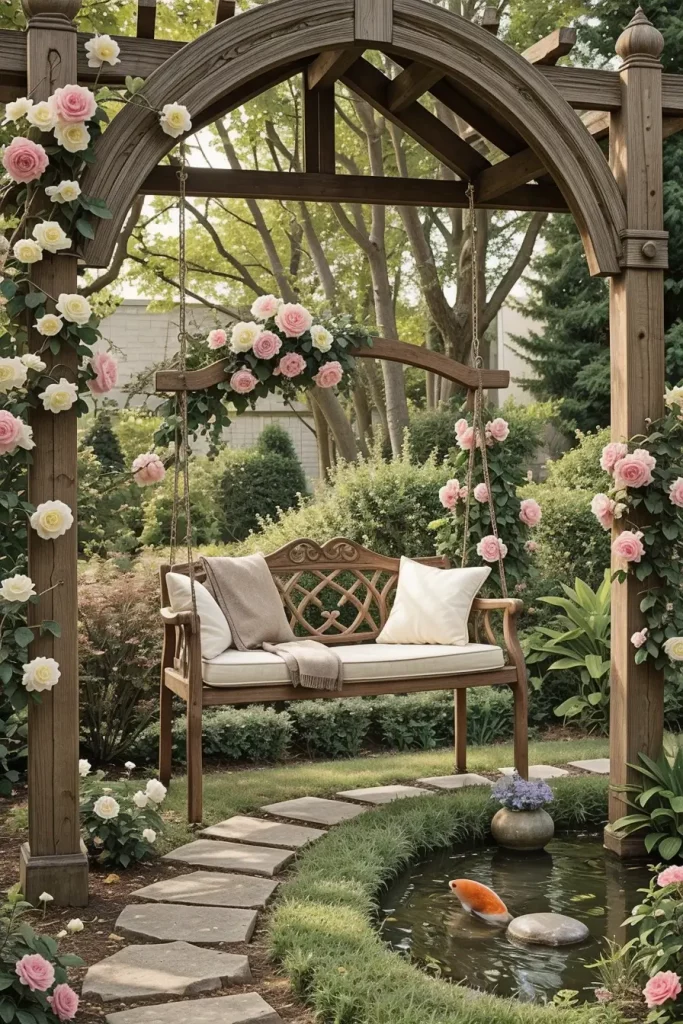 63 Elegant Garden Bench Ideas to Elevate Your Outdoor Space with Style