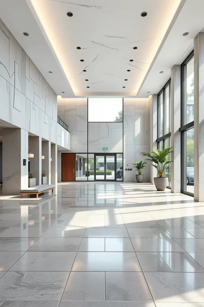 68 Minimalist Lobby Concepts to Elevate Modern Interior Design