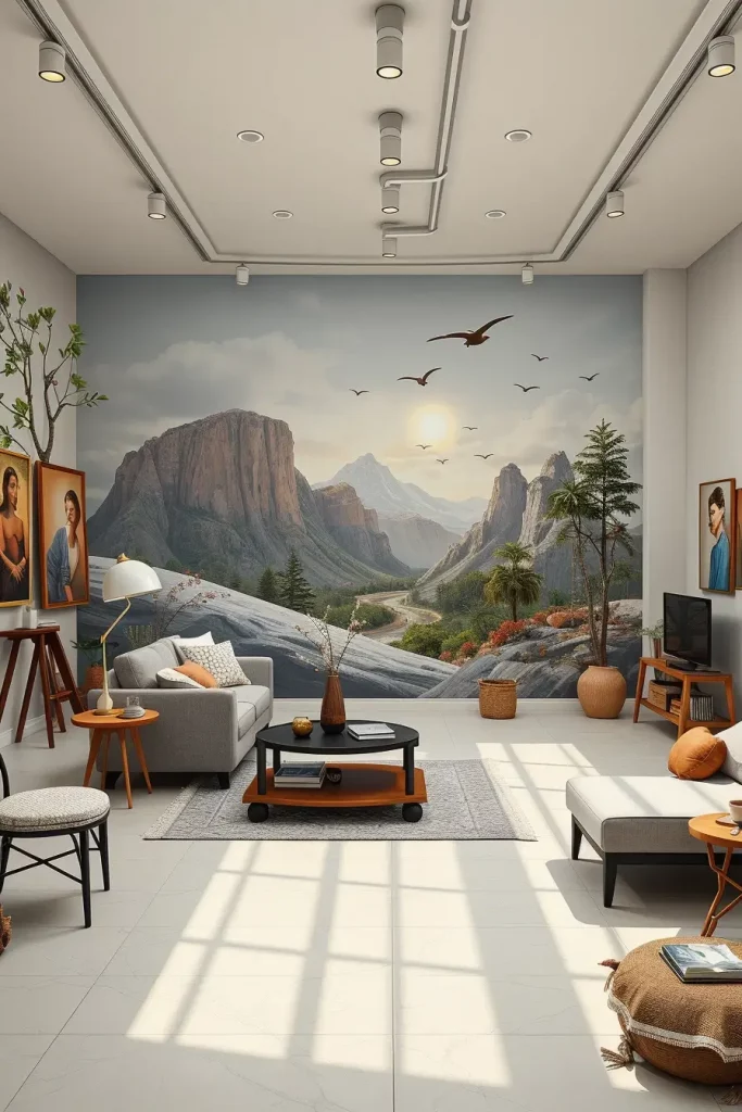 61 DIY Themed Murals on an Accent Wall: Creative Ideas to Personalize Your Space