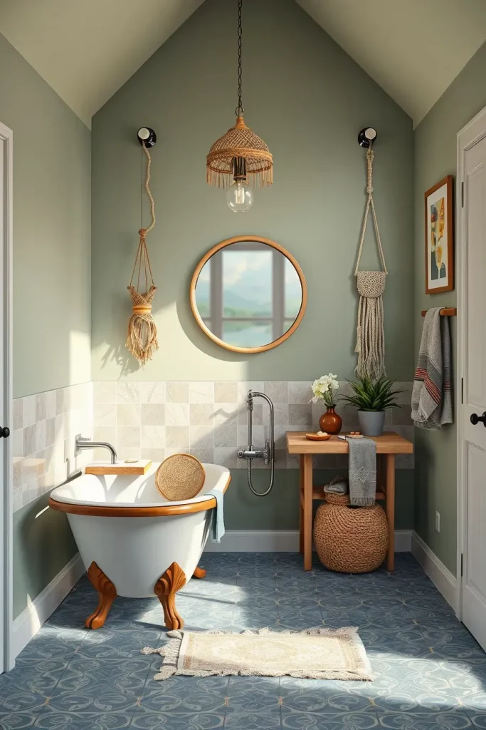 61 Sage and Blue Bathroom Ideas for a Calm and Stylish Space