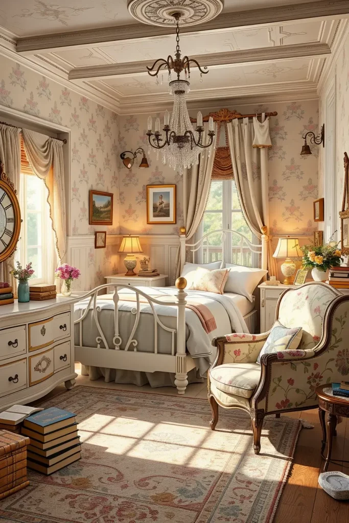 61 Grandmacore Bedroom Ideas to Create a Cozy Vintage-Inspired Retreat