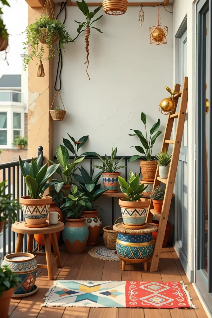 61 Bohemian Balcony Decor Ideas to Transform Your Outdoor Space into a Relaxing Oasis