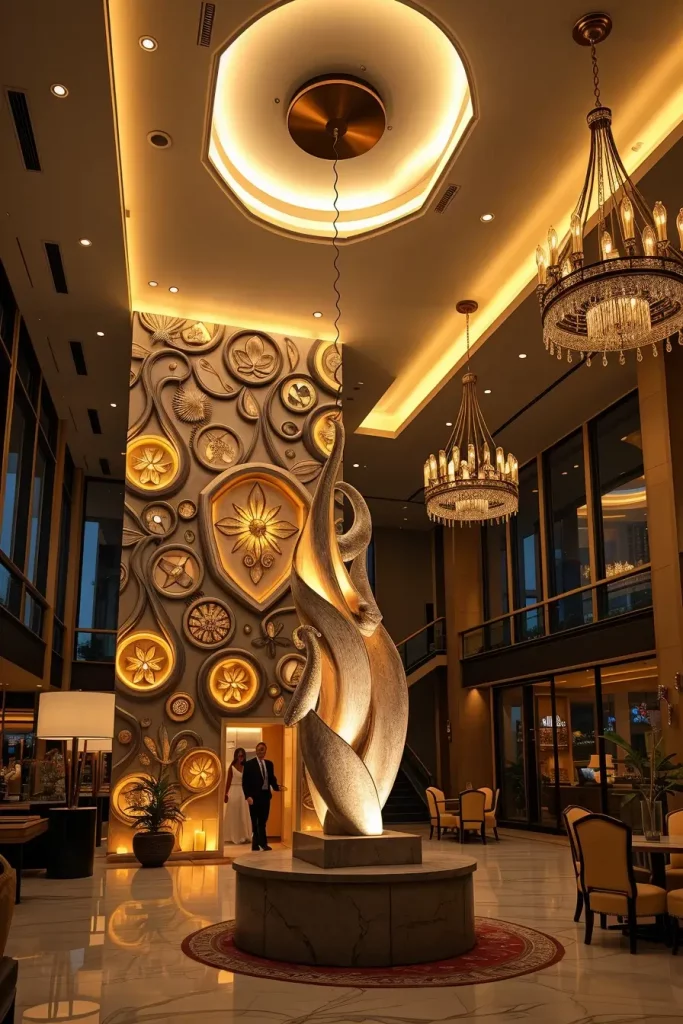 59 Sophisticated Lobby Designs That Define Modern Elegance