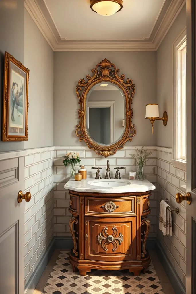 59 Classic Small Bathroom Ideas That Combine Timeless Elegance and Smart Design