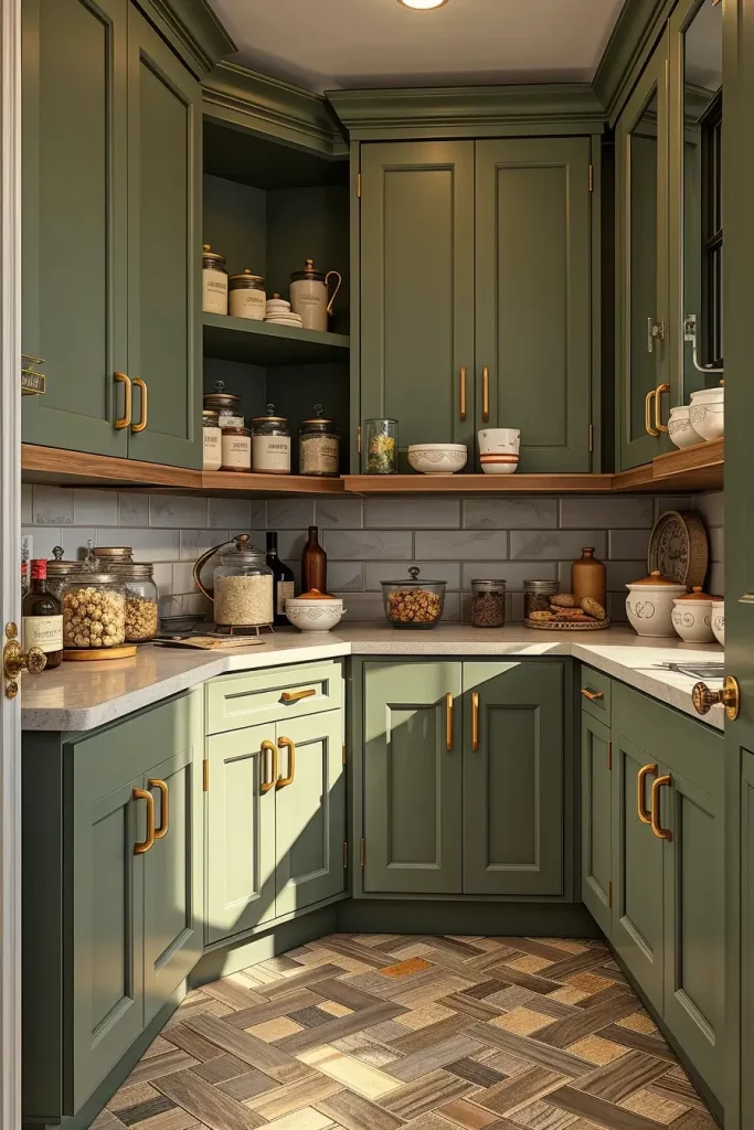 62 Pantry Ideas with Cabinets to Maximize Style and Storage