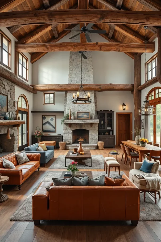 63 Modern Rustic Living Room Ideas for a Cozy Yet Contemporary Space
