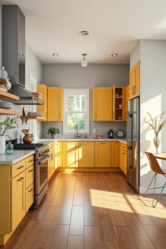 59 Yellow Kitchen Cabinets Ideas to Brighten and Modernize Your Space