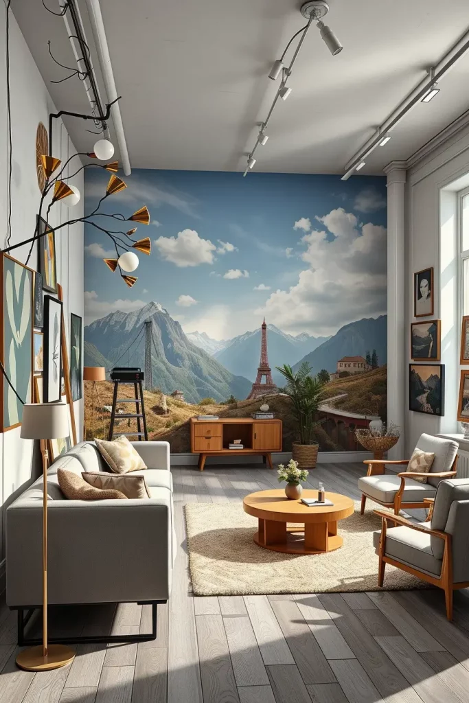61 DIY Themed Murals on an Accent Wall: Creative Ideas to Personalize Your Space