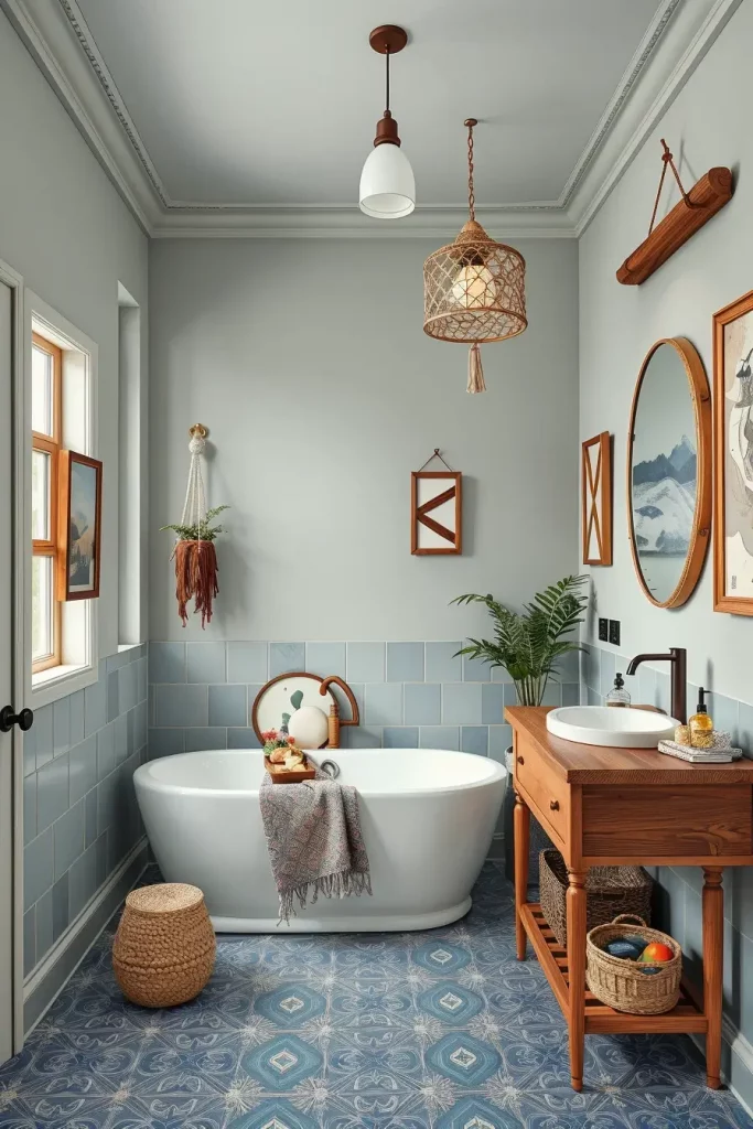 61 Sage and Blue Bathroom Ideas for a Calm and Stylish Space