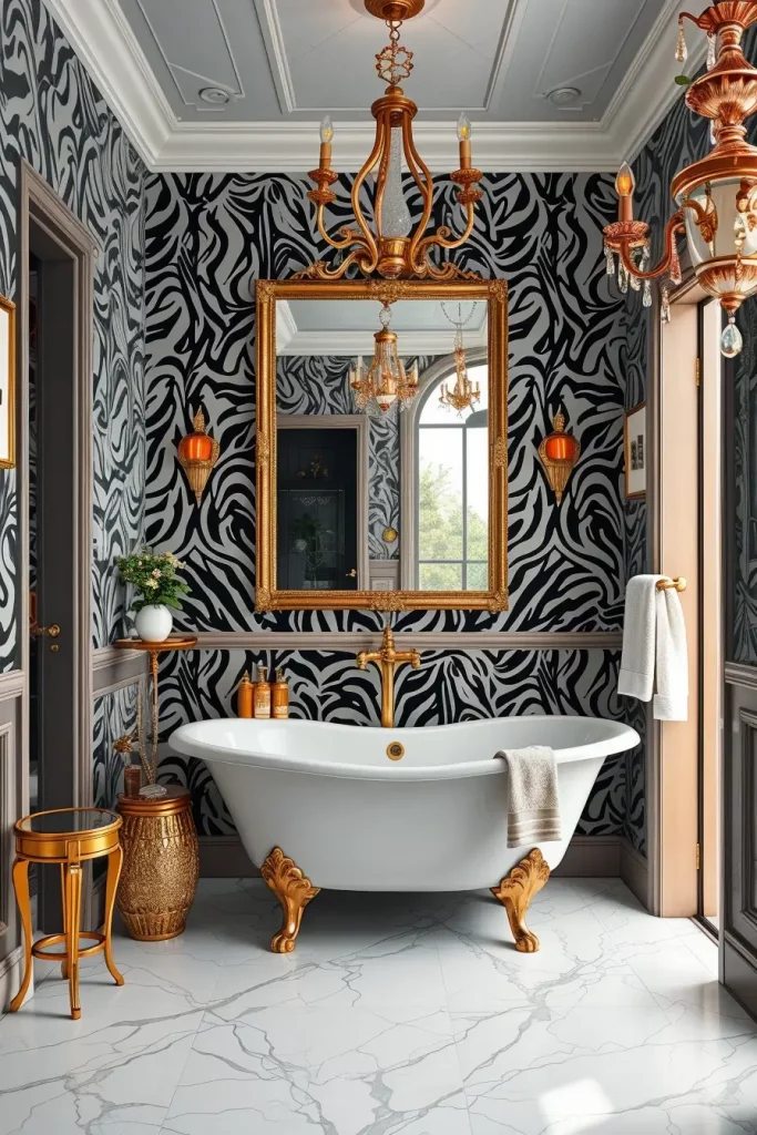 Animal Prints in the Bathroom: 59 Wildly Stylish Decor Ideas for a Bold Interior