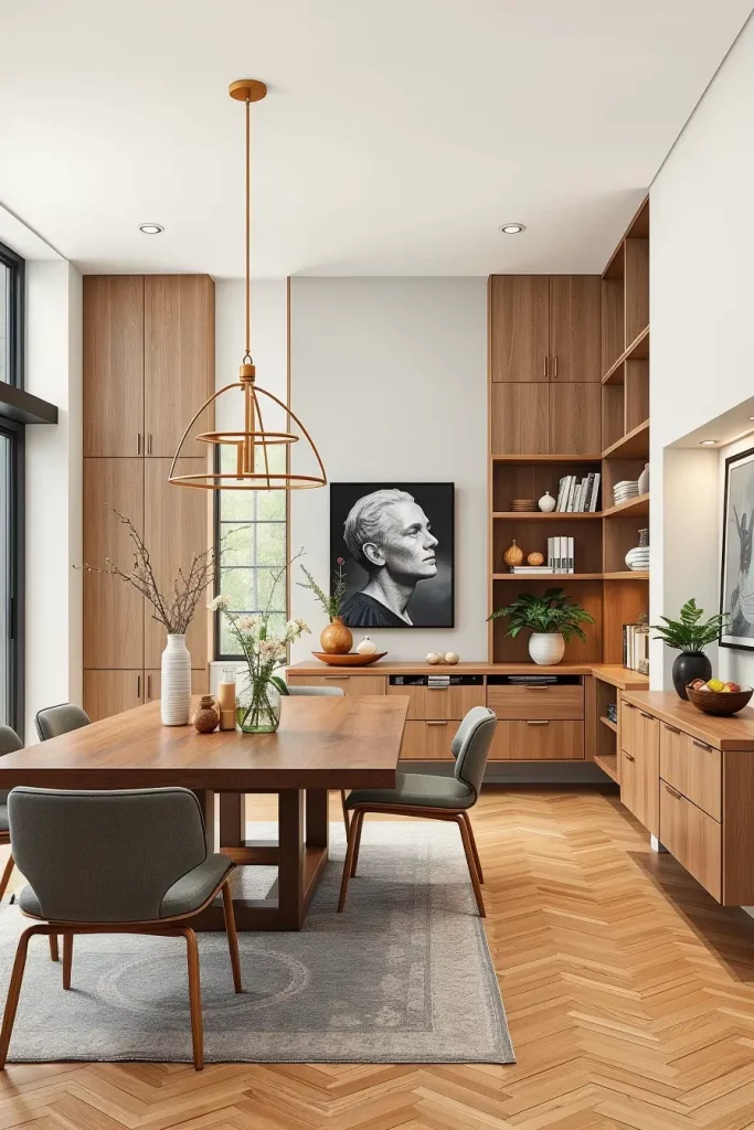 64 Organic Modern Dining Room Ideas for a Natural Yet Stylish Look