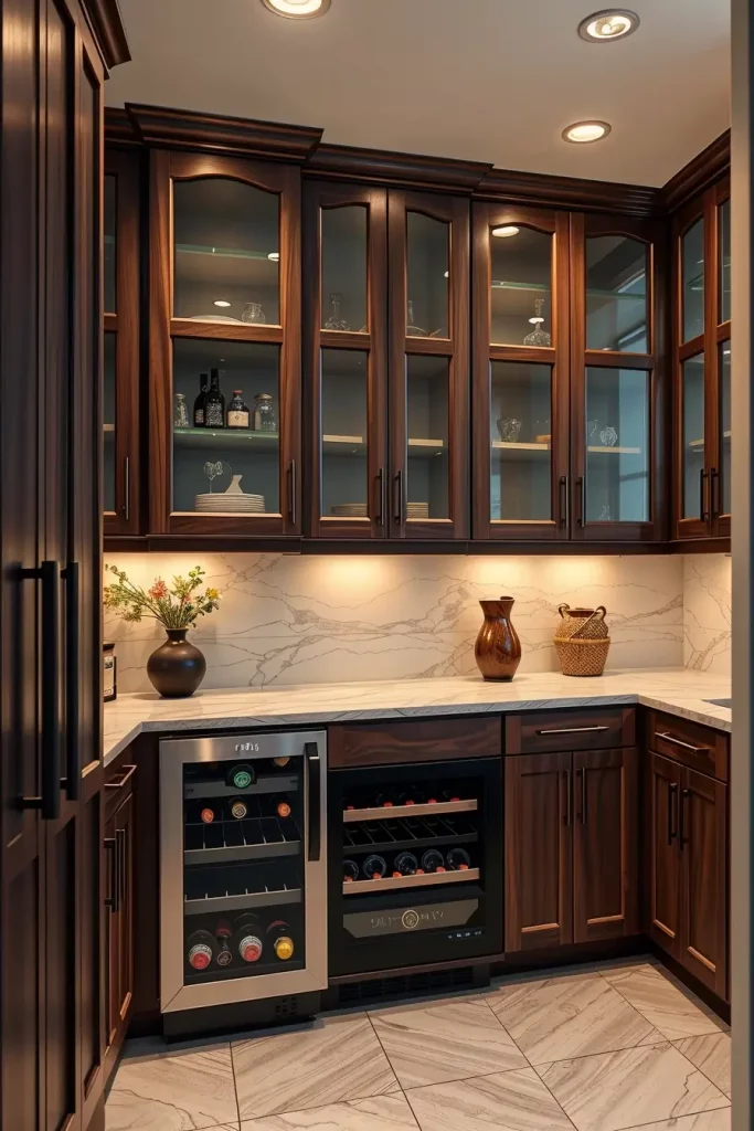 62 Pantry Ideas with Cabinets to Maximize Style and Storage