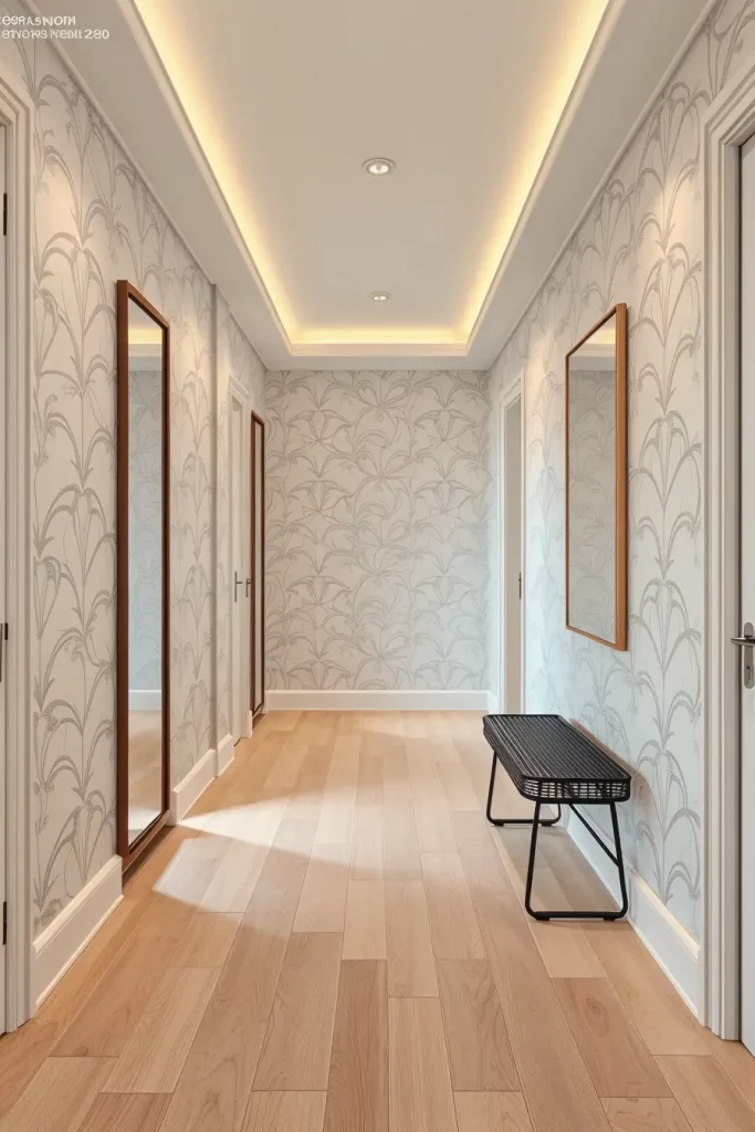 59 Modern Hallway Designs That Transform Transitional Spaces into Stylish Statements