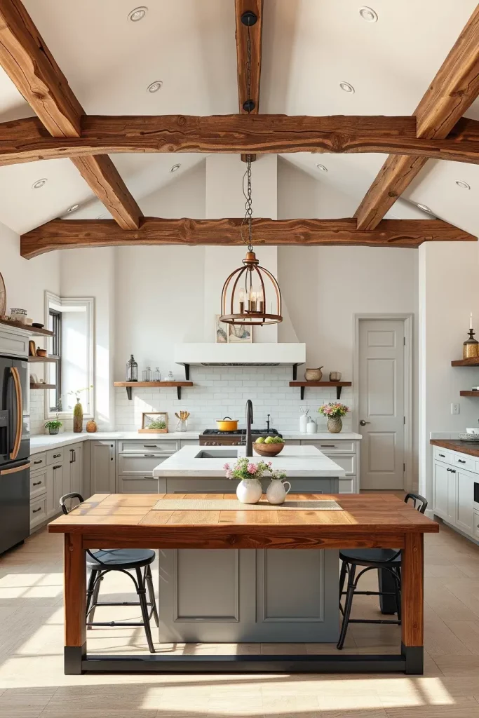 62 Modern Rustic Kitchen Ideas That Blend Charm and Functionality